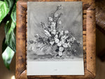 Load image into Gallery viewer, Black and White Floral 13
